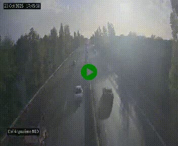 Webcam routière à la fin de la N10, en périphérique ouest d'Angouleme, proche de la jonction avec l'A10