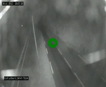Webcam dans les Pyrénées Atlantique au niveau du col d'Urdos et du fort du Pourtalet sur la N134, en direction du Col et du tunnel du Somport, à 765 mètres d'altitude