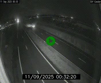 Webcam sur la N165 à hauteur de Caudan, dans le Morbihan.
