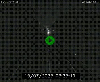 Webcam sur le périphérique de Nantes (N844) entre la Porte de Saint-Luce et la Porte d'Anjou, à l'est de la ville
