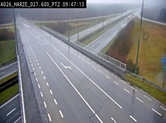 Caméra autoroute Belgique - Sougné-Remouchamps,E25 direction Luxembourg