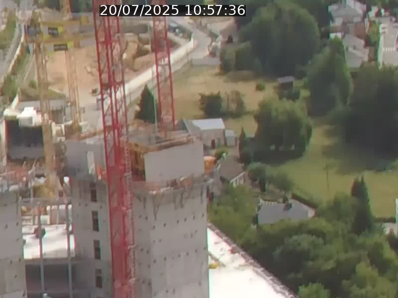 Webcam sur l'avenue John Fitzgerald Kennedy (N51) avec vue orientée vers le Findel