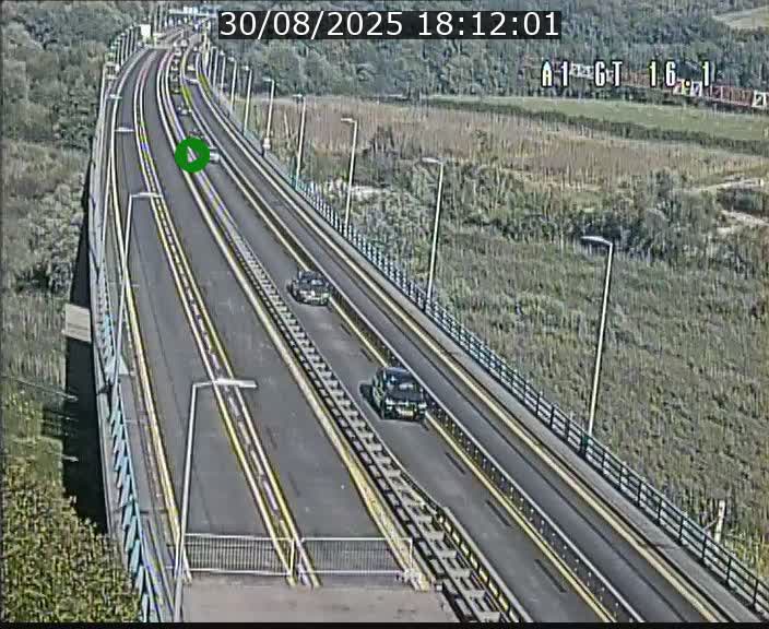 Traffic live webcam Luxembourg Niederanven - A1 direction Allemagne - BK 16.1