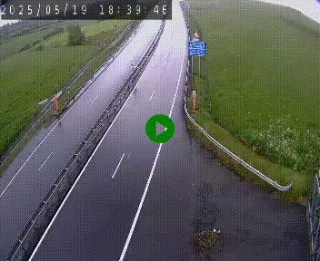 Caméra autoroute A75 à hauteur du col de la Fageole en direction de Clermont-Ferrand