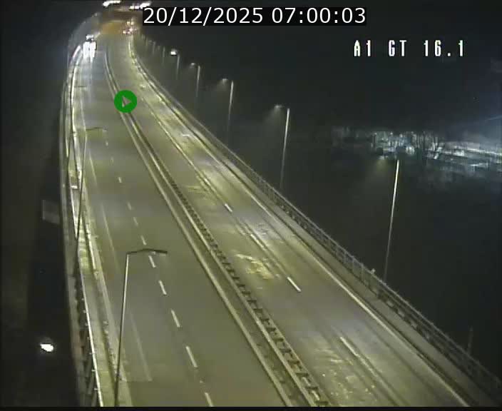 Traffic live webcam Luxembourg Niederanven - A1 direction Allemagne - BK 16.1