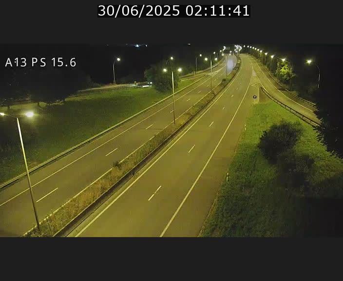 Traffic live webcam Luxembourg Kayl - A13 direction Dudelange - BK 15.6