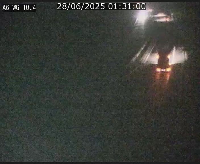 Traffic live webcam Luxembourg Mamer - A6 - BK 10.4 - direction Luxembourg/France/Allemagne