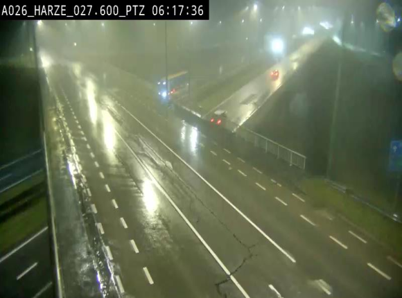 Caméra autoroute Belgique - Sougné-Remouchamps,E25 direction Luxembourg