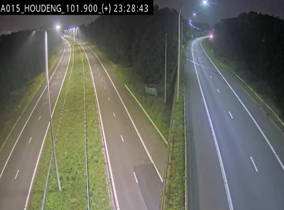 Webcam autoroute Belgique - Houdeng-Goegnies - Jonction E19/E42 direction Tournai/Mons - BK 101.85