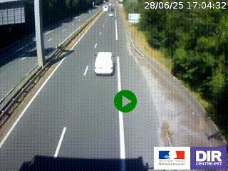 Webcam sur la nationale N90 à Gilly-sur-Isère, en direction et à proximité d'Albertville