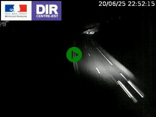 Caméra sur la Nationale 90 (N90) à La Léchère, en direction et à proximité d'Albertville
