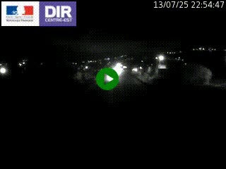 Caméra autoroute à Saint-Etienne (Les Littes) à hauteur du Ikea Saint-Etienne sur l'A72 en direction de Roanne