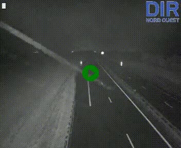 Webcam sur A84 à hauteur de l'échangeur de Poilley avec la N175, au sud d'Avranches