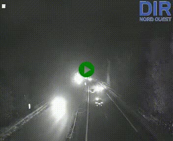 Webcam sur le périphérique de Caen (N814) à l'est de la ville, à Mondeville hauteur de la sortie 2, Presqu'île-Rives de l'Orne, au bout de l'autoroute A13