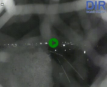 Webcam au début de l'A84 sur le périphérique Ouest de Caen (N814) à hauteur de la sortie 9, Porte de Bretagne