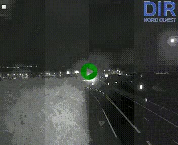 Webcam au début de l'A84 sur le périphérique Ouest de Caen (N814) à hauteur de la sortie 9, Porte de Bretagne