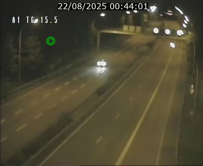 Traffic live webcam Luxembourg Munsbach - A1 direction Luxembourg - BK 15.5