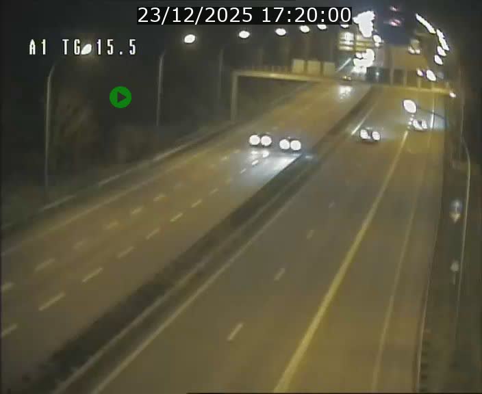 Traffic live webcam Luxembourg Munsbach - A1 direction Luxembourg - BK 15.5