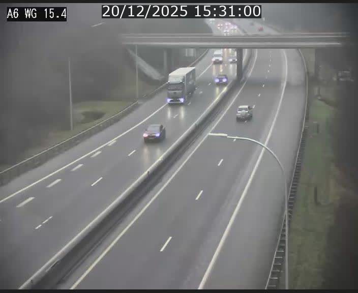 Traffic live webcam Luxembourg Capellen - A6 - BK 15.4 - direction Luxembourg/France/Allemagne