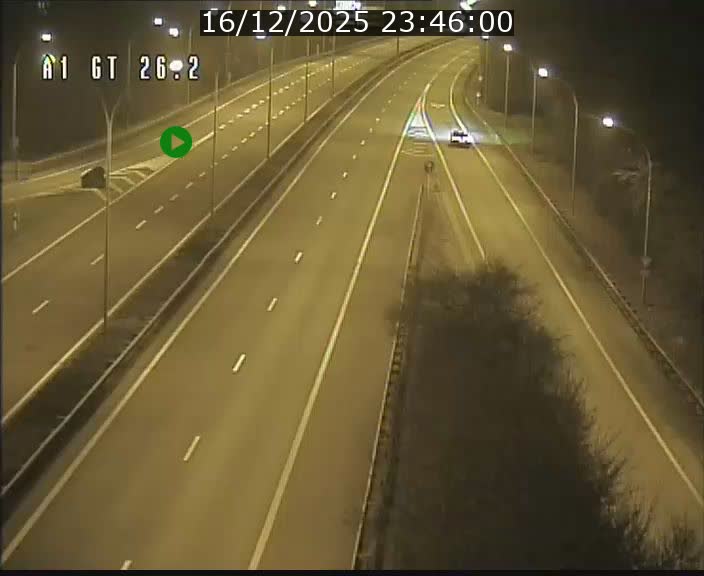 Traffic live webcam Luxembourg Grevenmacher - A1 direction Allemagne - BK 26.2