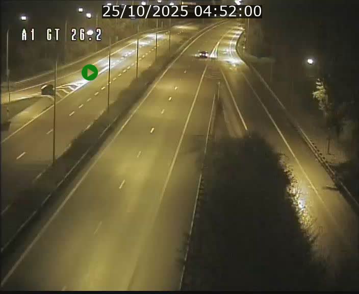 Traffic live webcam Luxembourg Grevenmacher - A1 direction Allemagne - BK 26.2
