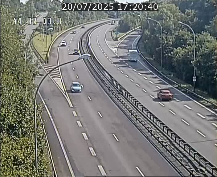 Webcam traffic A4 Luxembourg - BK 3.8 - Leudelange (direction Esch sur Alzette)