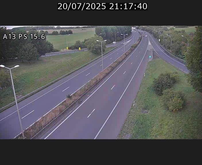 Traffic live webcam Luxembourg Kayl - A13 direction Dudelange - BK 15.6