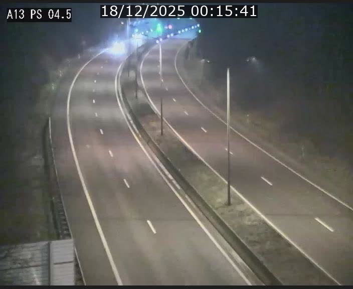 Traffic live webcam Luxembourg Differdange - A13 direction Esch-sur-Alzette - BK 4.5