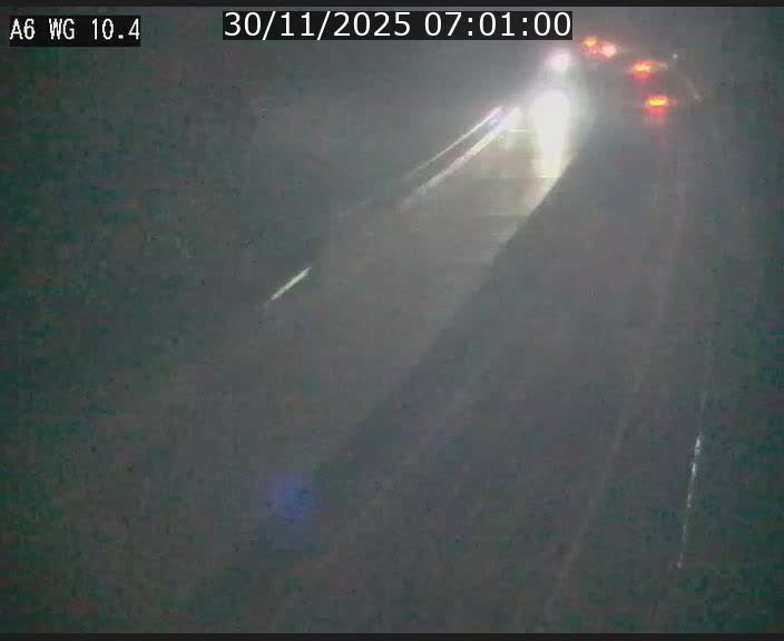 Traffic live webcam Luxembourg Mamer - A6 - BK 10.4 - direction Luxembourg/France/Allemagne