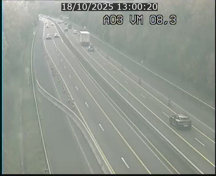 Traffic live webcam Luxembourg Bettembourg - A3 - BK 8.3 - direction France