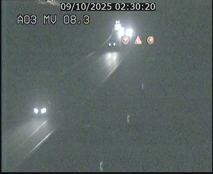 Webcam Autoroute après la Croix de Bettembourg en direction de Luxembourg sur l'A3