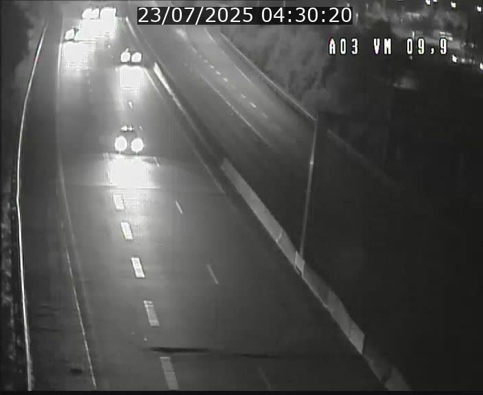 Webcam Autoroute à la Croix de Bettembourg - A3 - BK 9.9 - direction France