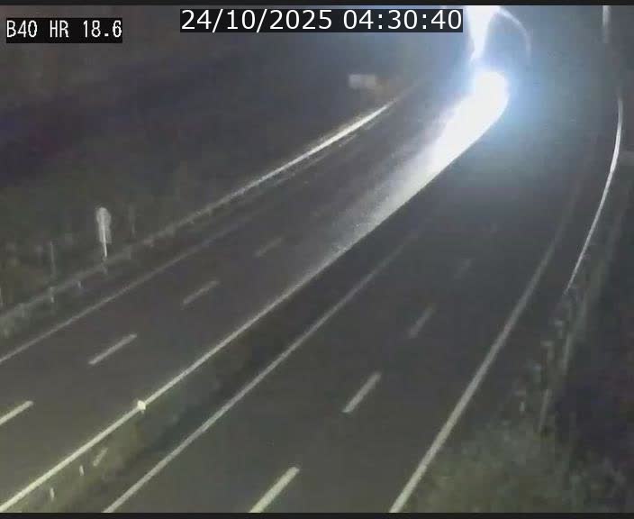 Webcam sur la route de liaison entre Micheville et Esch-Belval à la frontière entre le Luxembourg et la France. Vue orientée vers la Lorraine.