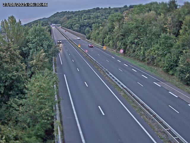 Caméra autoroute France - A30, Hayange direction Metz