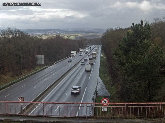 Caméra autoroute France - A33, Houdemont direction Lunéville
