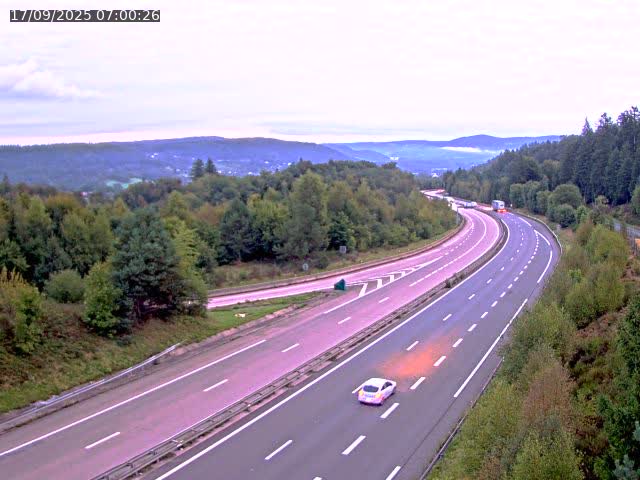 Caméra autoroute France - N57, Côte de la demoiselle direction Remiremont