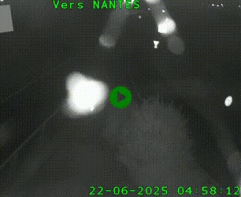 Webcam N147 au nord de Poitiers et à la jonction avec la A10