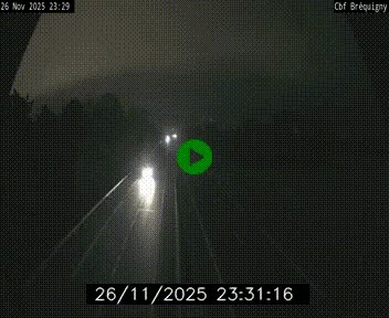 Webcam sur le périphérique de Rennes (N136) à hauteur du quartier Bréquigny, au sud de la ville