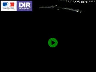 Webcam traffic à Grenoble-sud sur l'autoroute A480. Vue orientée vers l'entrée et la sortie de Grenoble