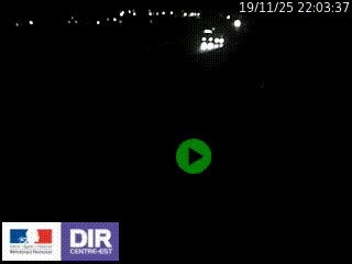 Webcam routière sur la RN6 à Auxerre, à hauteur de la sortie Monéteau, en direction de l'A6 (Gurgy)