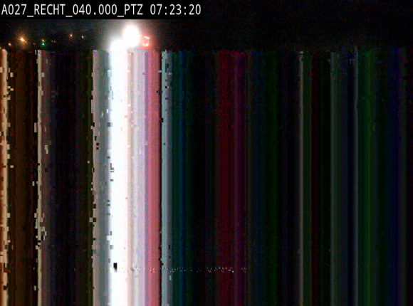 Webcam sur A27/E42 après Malmedy. Vue orientée vers l'Allemagne