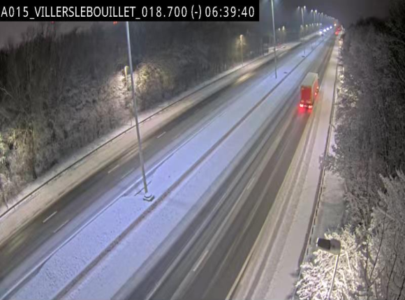 Webcam autoroute Belgique - Villers-le-Bouillet - E42 direction Liège - BK 18.7