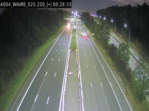 Webcam @ Wavre-sud KP 19.6, A4/E411