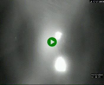 Webcam au carrefour de la croisade, à la jonction entre la N22 et la N320, avant le poste de douane franco-andorrane. Webcam à 1790 mètres d'altitude