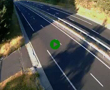 Caméra autoroute A75 à hauteur du col des Issartets en direction de Montpellier