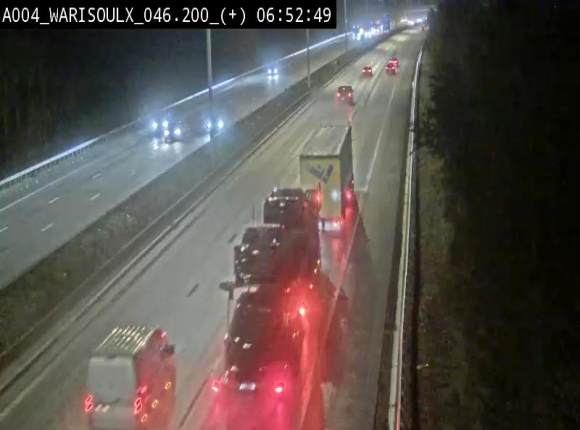 Webcam autoroute Belgique - Warissoulx - E411 - BK 46.2