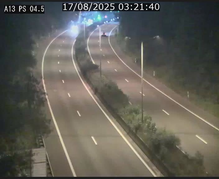 Traffic live webcam Luxembourg Differdange - A13 direction Esch-sur-Alzette - BK 4.5