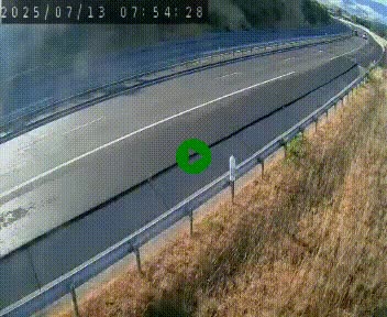 Caméra autoroutière France - A75, Engayresque, entre Millau et Séverac-le-Chateau, en direction de Montpellier