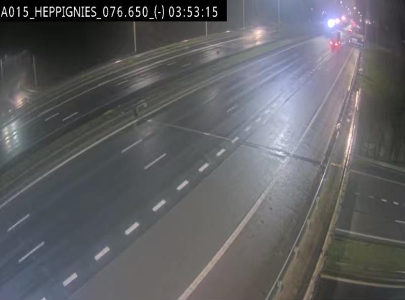Webcam autoroute Belgique - Heppignies - E42 direction Namur - BK 76.4