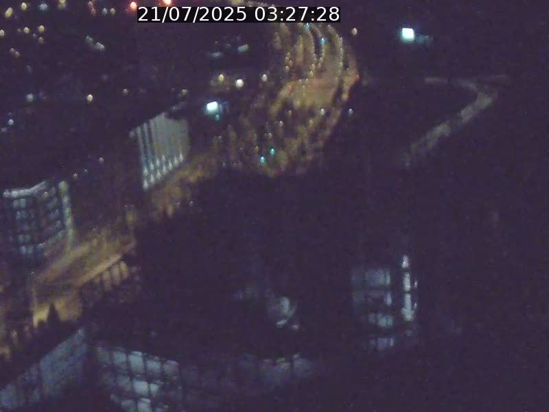 Webcam sur l'avenue John Fitzgerald Kennedy (N51) avec vue orientée vers le Findel